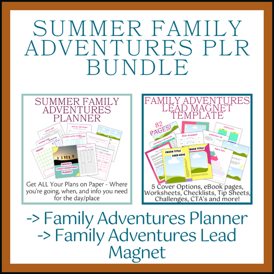 Summer Family Adventures Bundle (Digital files)